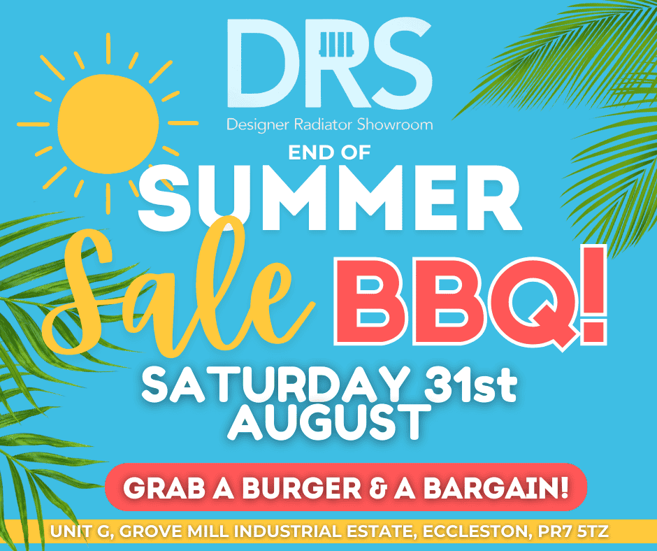 Designer Radiator Showroom End of Summer Sale!