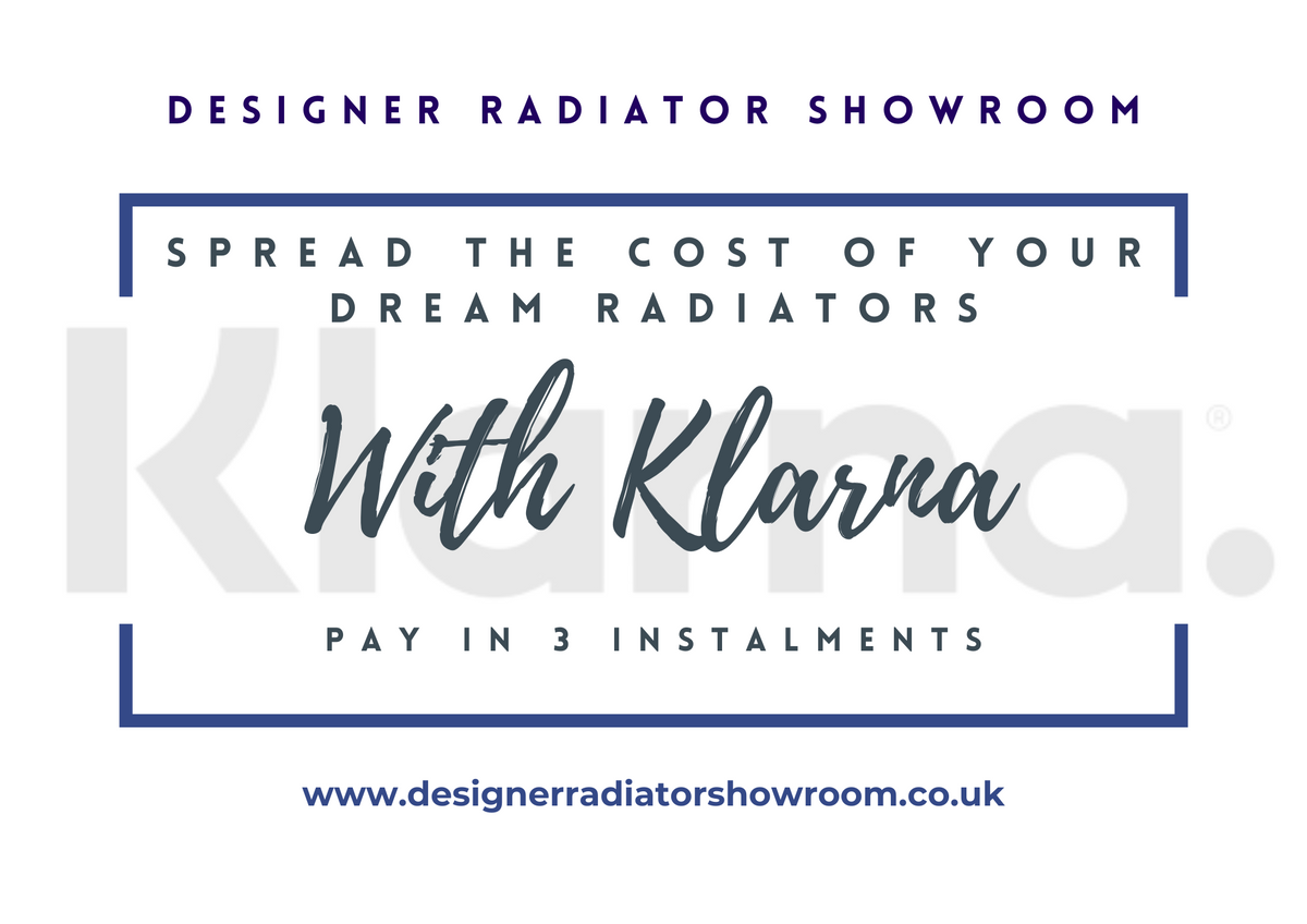 Klarna Now Available at Designer Radiator Showroom
