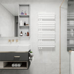 Kesanitar Aqua Mild Steel Designer Vertical Towel Rail