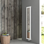 Carisa Quadro Mirrored Designer Vertical Radiator