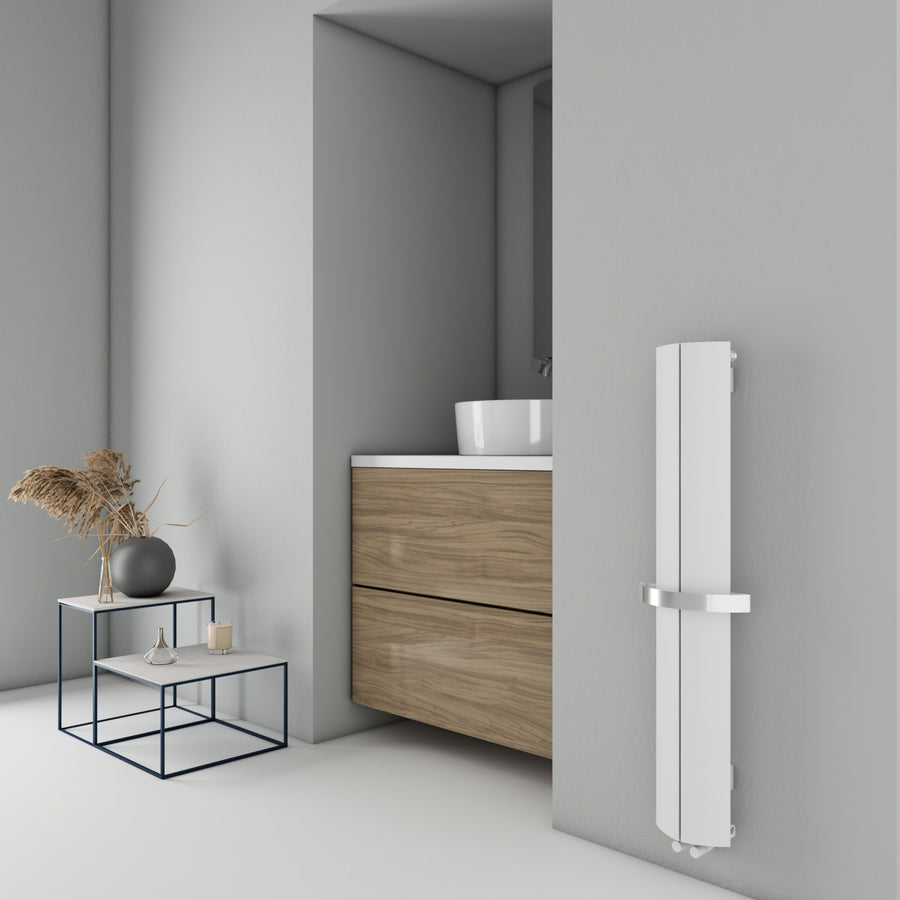 Carisa Nixie Bath Designer Vertical Radiator