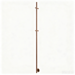 Kesanitar Maya Stainless Steel Designer Vertical Towel Rail
