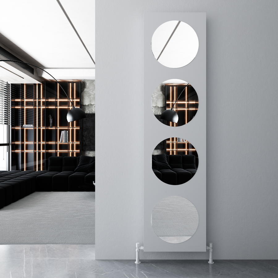 CARISA CIRCLES VERTICAL RADIATOR