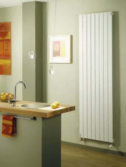 Zehnder Roda (Single Panel) Designer Steel Vertical Radiator