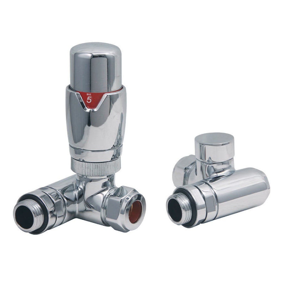 DRS Contemporary Dual Fuel Corner TRV Set