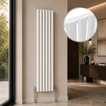 Aura Alma Single Oval Vertical Designer Radiator