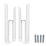 Aura 2 Column Radiator Feet Pair