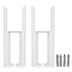 Aura 3 Column Radiator Feet Pair