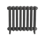 Paladin Bartholomew Column Radiator 570mm Front Old Pewter