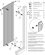DRS Slimline Vertical Radiator Sleek Modern Limited Stock