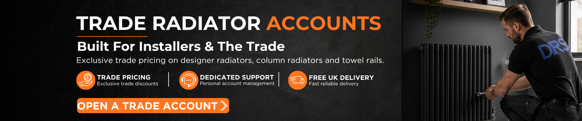 Trade radiator accounts — built for installers and the trade. Open a trade account.
