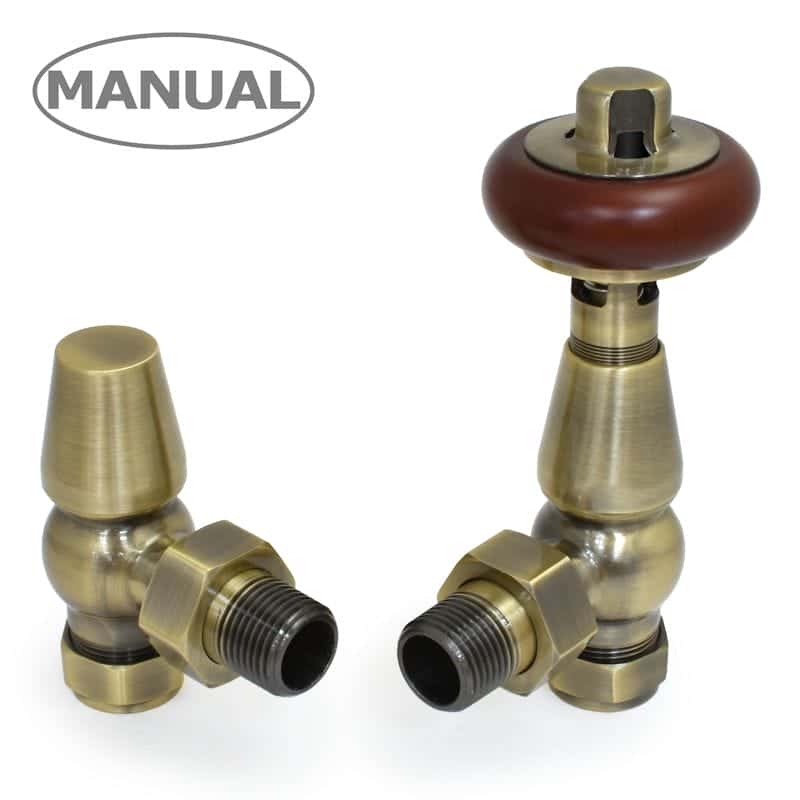 DRS Eton Traditional Angled Radiator Valve