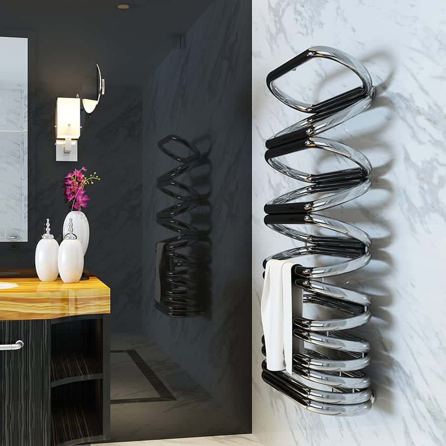 Aeon Ellips Designer Unique Bathroom Towel Radiator