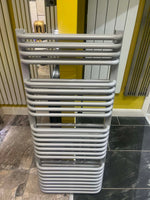 Terma Axial Towel Rail - White Aluminium RAL 9006 - Discontinued