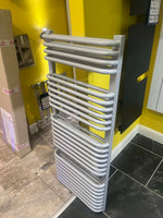 Terma Axial Towel Rail - White Aluminium RAL 9006 - Discontinued