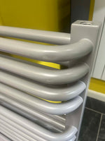 Terma Axial Towel Rail - White Aluminium RAL 9006 - Discontinued