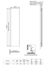 Kartell Brampton Vertical Designer Radiator