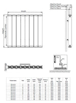Kartell Edmonton Horizontal Designer Radiator