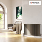 Kartell Hamilton Single Horizontal Designer Radiator