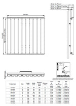 Kartell Hamilton Single Vertical Designer Radiator