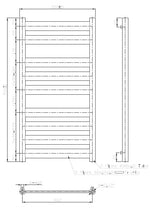 Kartell Newark Chrome Towel Rail