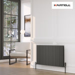 Kartell Quebec Single Horizontal Designer Radiator