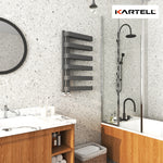 Kartell Texas Vertical Matt Anthracite Towel Rail Radiator