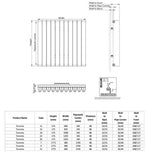Kartell Toronto Vertical Designer Radiator