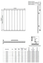 Kartell Victoria Single Horizontal Designer Radiator