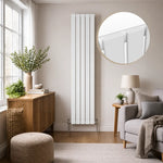Aura Luna Single Flat Vertical Designer Radiator