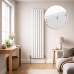 Aura Luna Single Flat Vertical Designer Radiator