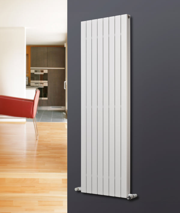 Eucotherm Mars Duo Deluxe Flat Panel Steel Designer Vertical Radiator