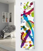 Eucotherm Mars Vitro DUO Panel Glass Designer Vertical Radiator