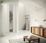 Eucotherm Nova Mirror Single Tube Steel Designer Vertical Radiator