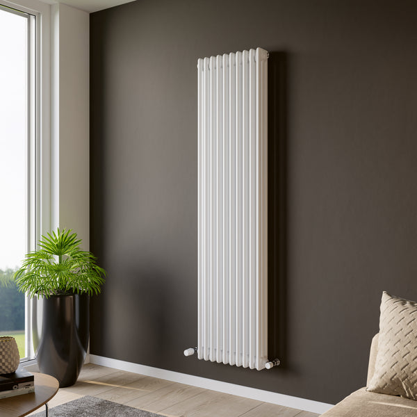 Eucotherm Phoenix 3 Column Steel Designer Vertical Radiator
