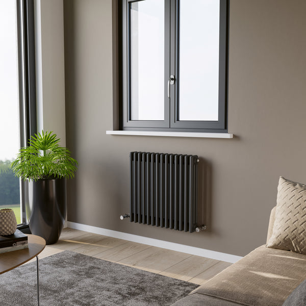 Eucotherm Phoenix 3 Column Steel Designer Horizontal Radiator