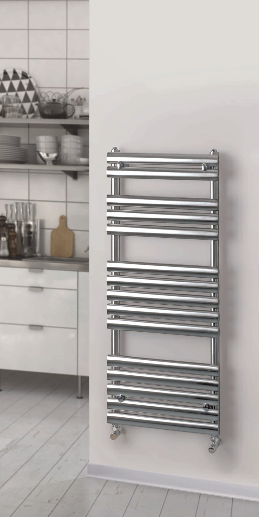 Rads 2 Rails Oval Towel Radiator