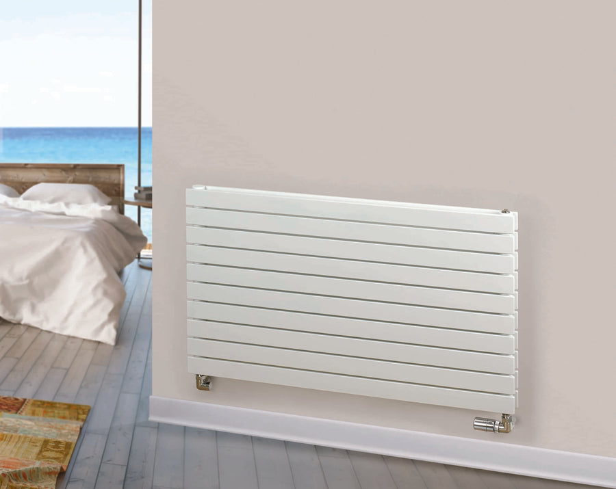 Rads 2 Rails Primrose Horizontal Radiator