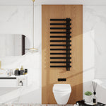 Kesanitar Hanna Mild Steel Designer Vertical Towel Rail