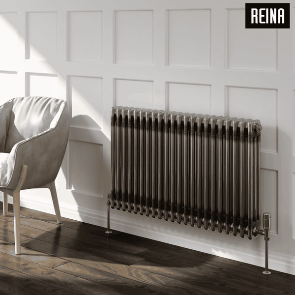 Reina Colona Raw Metal Column Horizontal Radiator