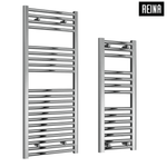 Reina Diva Flat Chrome Designer Towel Rail