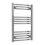 Reina Capo Curved Chrome Towel Rail