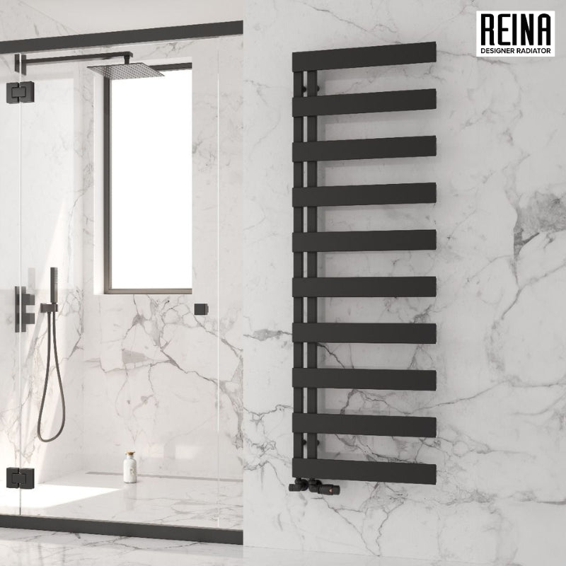 Reina Carpena Aluminium Heated Towel Rail