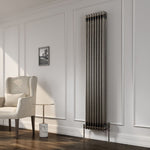Reina Colona Vertical Raw Metal Column Radiator