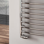 Reina Eos Curved Designer Bathroom Radiator