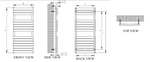 Reina Helin Designer Bathroom Towel Rail