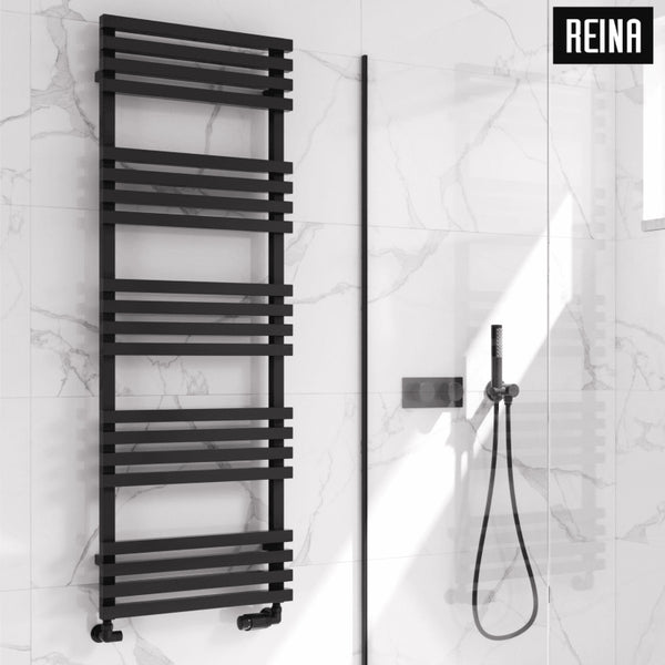 Reina Kale Designer Steel Bathroom Towel Rail
