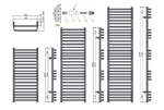 Reina Marco Designer Towel Rail