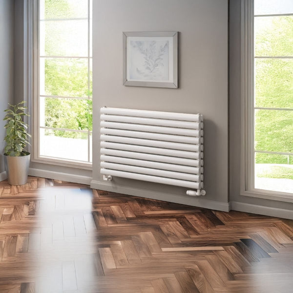 Reina Nevah Double Designer Steel Horizontal Radiator