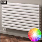 Reina Nevah Double Designer Steel Horizontal Radiator